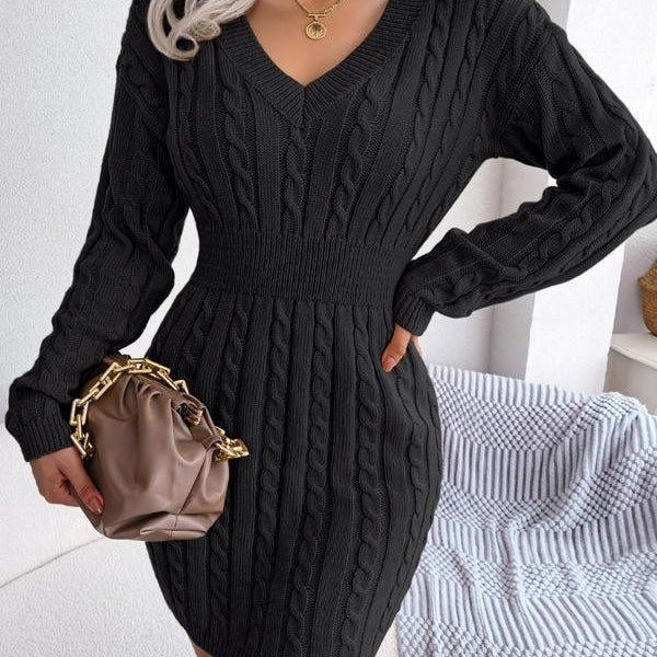 JoyaWear | Elara Knit Mini-Jurk